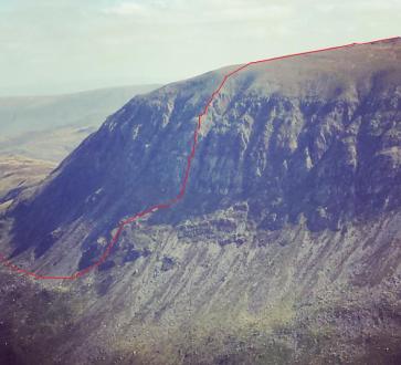Route Climbed In Red... 