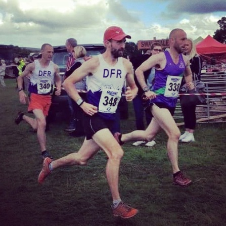 Me, Andy (Durham), and James Osborn (Durham) Leading the way... 